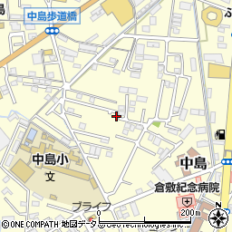 中島高堤公園周辺の地図