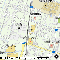 岡山県倉敷市茶屋町1624周辺の地図