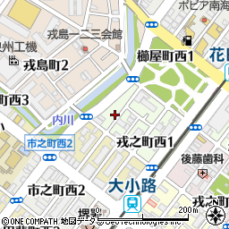 大阪府堺市堺区戎之町西2丁2-26周辺の地図