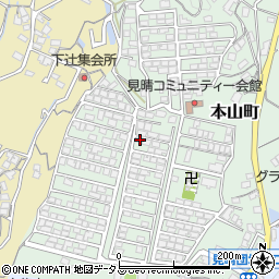 広島県府中市本山町1729周辺の地図
