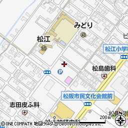 三重県松阪市川井町350-21周辺の地図