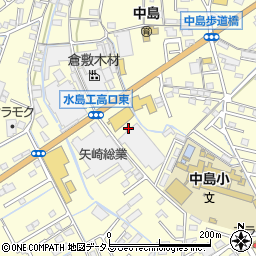 岡山県倉敷市中島992周辺の地図