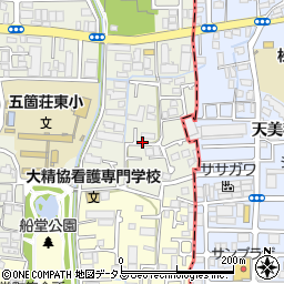 堺市第58ー10号公共緑地周辺の地図