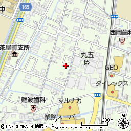 岡山県倉敷市茶屋町1701-5周辺の地図