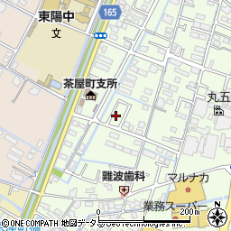 岡山県倉敷市茶屋町2053-14周辺の地図