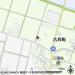 三重県松阪市古井町493-1周辺の地図