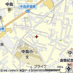 岡山県倉敷市中島924周辺の地図