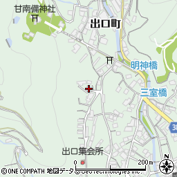 広島県府中市出口町760周辺の地図