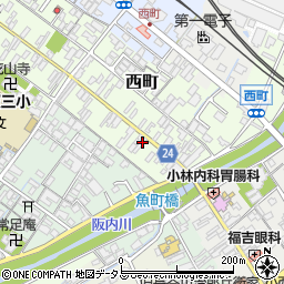 三重県松阪市西町2472周辺の地図