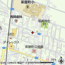 岡山県倉敷市茶屋町1639-4周辺の地図