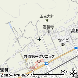 岡山県井原市高屋町976周辺の地図