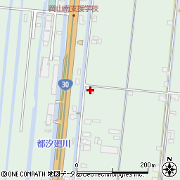 岡山県岡山市南区藤田1435周辺の地図