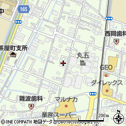 岡山県倉敷市茶屋町1701-24周辺の地図