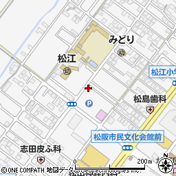 三重県松阪市川井町350-19周辺の地図