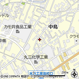 岡山県倉敷市中島1181周辺の地図