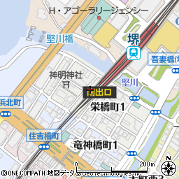 ｓｈｏｐ　ＮＡＮＫＡＩ　堺駅南口周辺の地図
