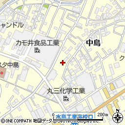 岡山県倉敷市中島1183周辺の地図
