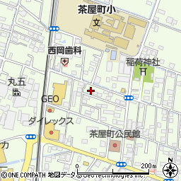 岡山県倉敷市茶屋町1635-6周辺の地図