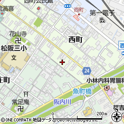 三重県松阪市西町2489周辺の地図