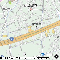 Ｖｏｌｋｓｗａｇｅｎ倉敷笹沖周辺の地図