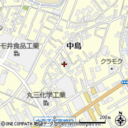 岡山県倉敷市中島1188周辺の地図
