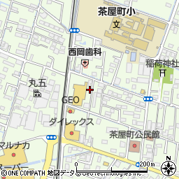 岡山県倉敷市茶屋町1628-4周辺の地図