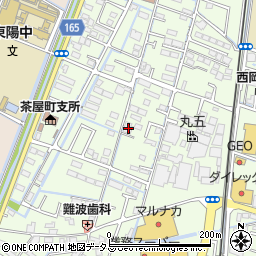 岡山県倉敷市茶屋町1700周辺の地図