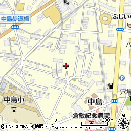 岡山県倉敷市中島749周辺の地図