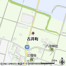 三重県松阪市古井町390-3周辺の地図