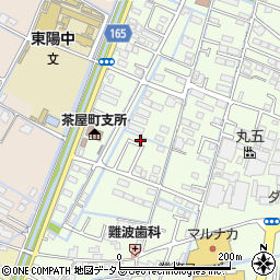 岡山県倉敷市茶屋町2053-22周辺の地図