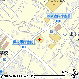 レクサス松阪周辺の地図