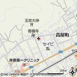 岡山県井原市高屋町954周辺の地図