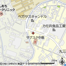 岡山県倉敷市中島1124周辺の地図