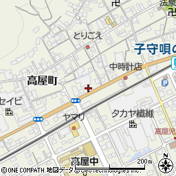 岡山県井原市高屋町358周辺の地図
