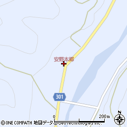 安野本郷周辺の地図