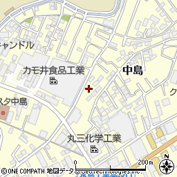岡山県倉敷市中島1184周辺の地図