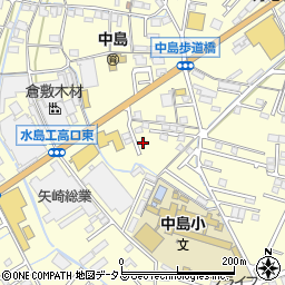 岡山県倉敷市中島950周辺の地図