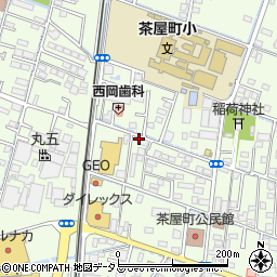 岡山県倉敷市茶屋町1633周辺の地図