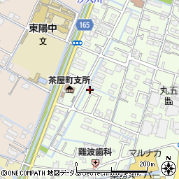 岡山県倉敷市茶屋町2053-12周辺の地図