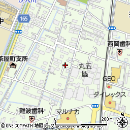 岡山県倉敷市茶屋町1702-12周辺の地図
