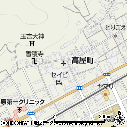 岡山県井原市高屋町923周辺の地図