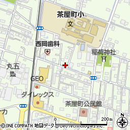 岡山県倉敷市茶屋町1656周辺の地図