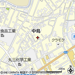 岡山県倉敷市中島1201周辺の地図