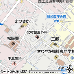 北村整形外科周辺の地図