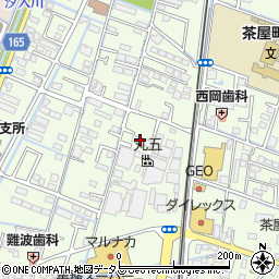 岡山県倉敷市茶屋町1674周辺の地図