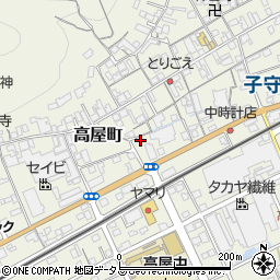 岡山県井原市高屋町347周辺の地図