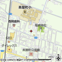 岡山県倉敷市茶屋町1649-1周辺の地図