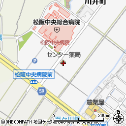 センター薬局中央病院前店周辺の地図