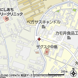 岡山県倉敷市中島1123周辺の地図
