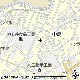 岡山県倉敷市中島1185周辺の地図
